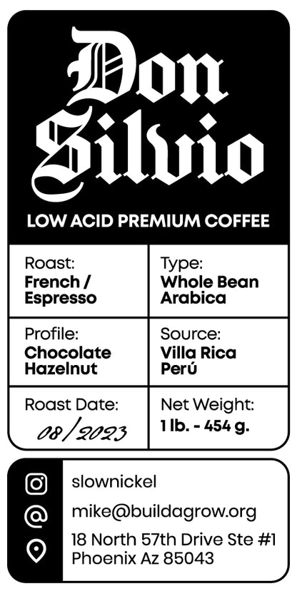 Coffee - Don Silvio - French Roast/Espresso Coffee